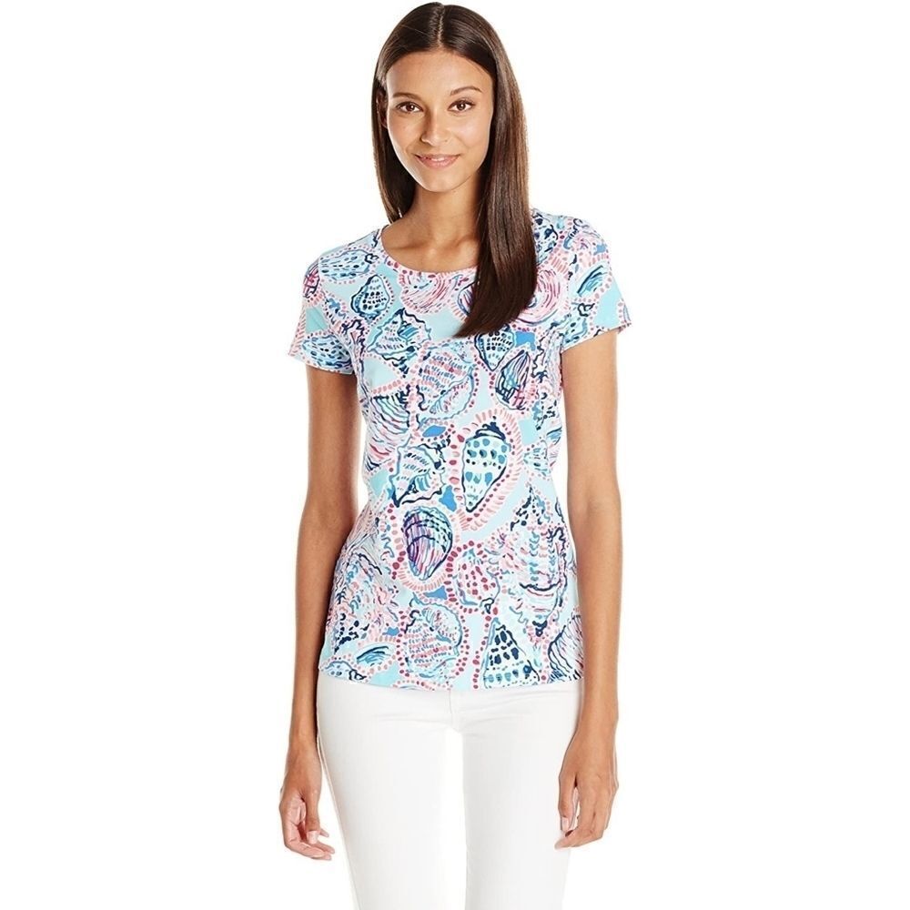 Lilly Pulitzer Shell Me About It Karrie Crew-Neck
